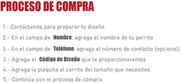Plaquitas para perro